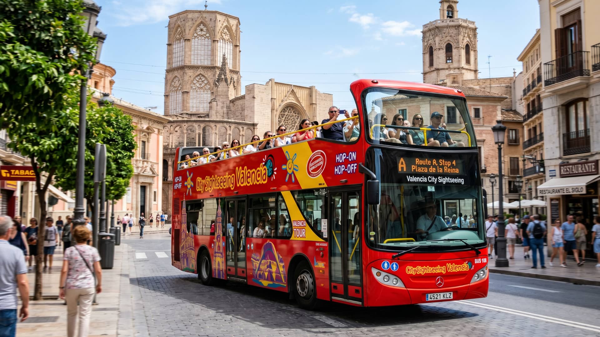 Hop on hop off bus Valencia